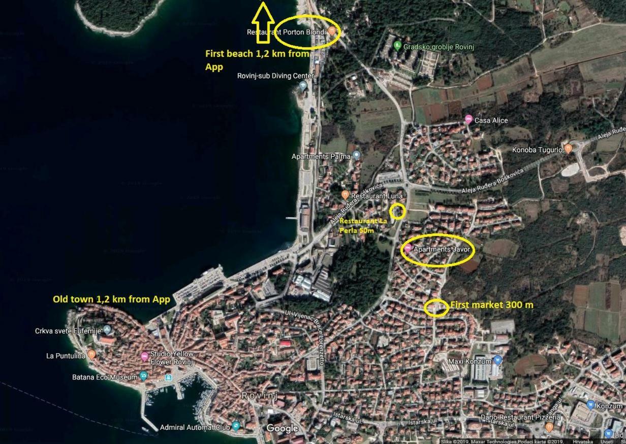 Apartments Javor Rovinj Buitenkant foto